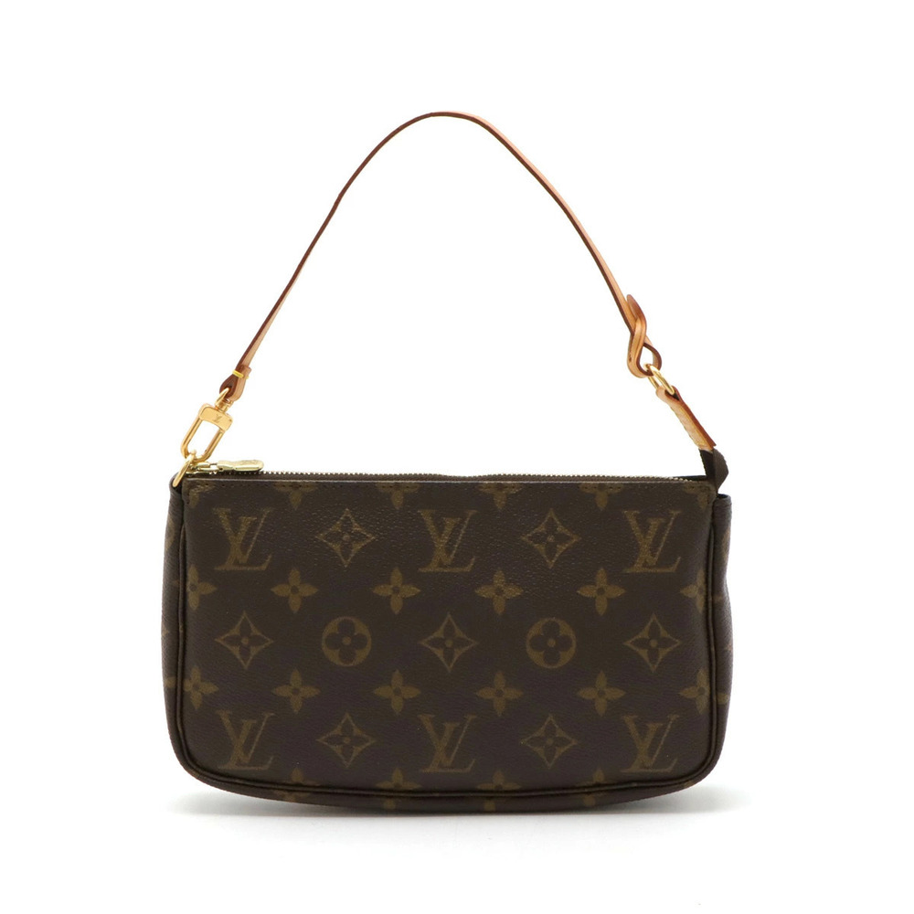 LOUIS VUITTON Monogram Pochette Accessoires Accessory Pouch Clutch Handbag Bag